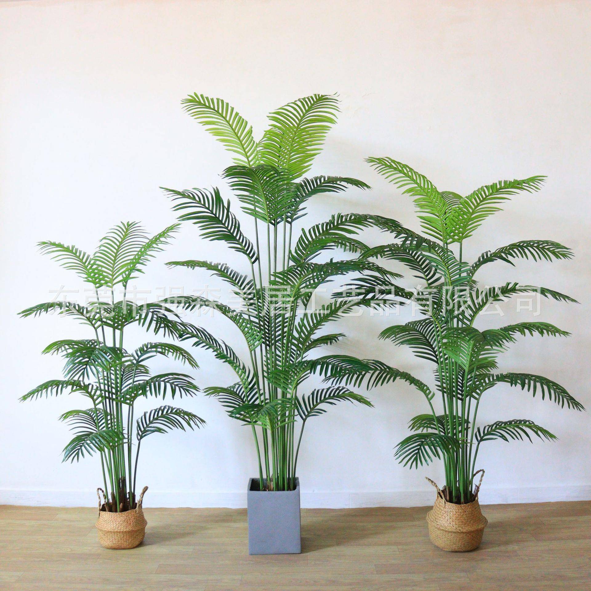 仿真散树尾葵绿植轻奢假栽花仿生物室内大型装饰客植厅盆NIO落地