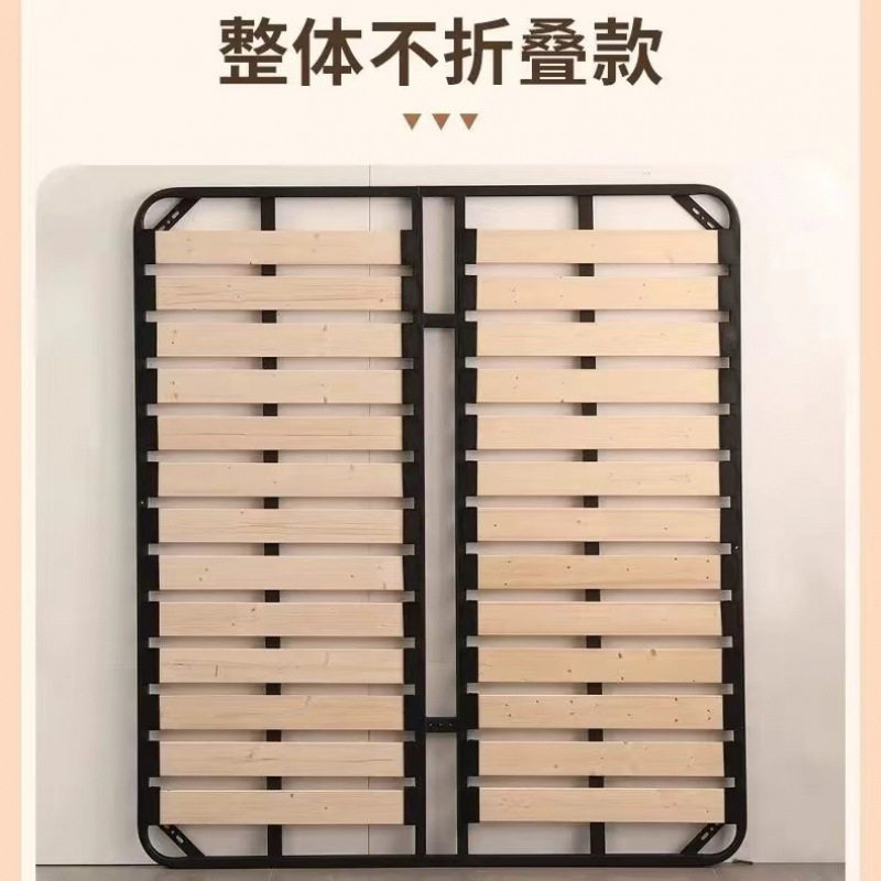 排骨架床架榻榻米加密加厚静音床板实木龙骨架支架钢架可折叠包邮