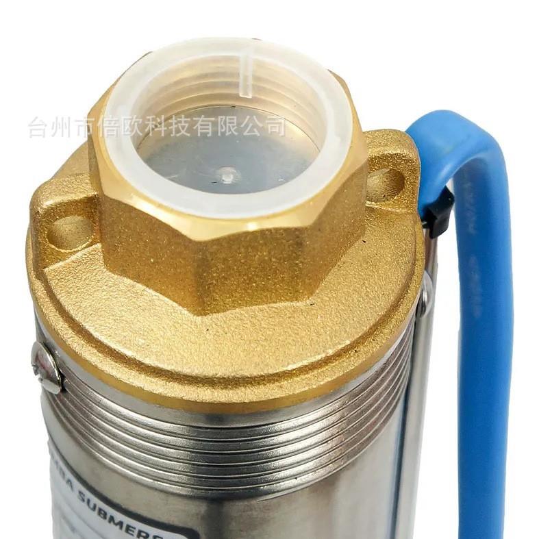 3SM不XUE钢深D井泵110V/220V60Hz美多热销深井取水3寸潜客水电锈