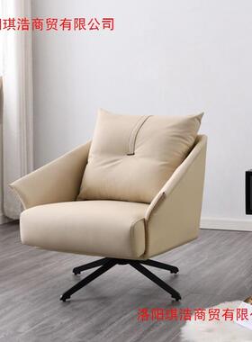 超人气懒DIJ人沙发单休人沙发椅旋转客椅轻奢家具闲厅阳台四方单