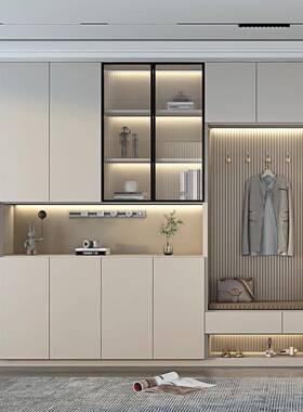 广东东莞全玻门衣帽间意式轻奢璃衣帽间厂金属MDO质感屋时尚定制