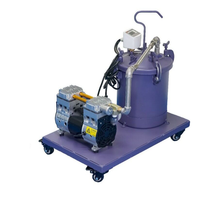 微型无油活塞泵配储气罐真空机组