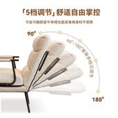 折叠躺椅午休室午单人咨询客服两用椅家用电睡脑床椅办公懒人座椅