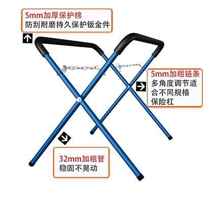 汽SLB车保险杠喷漆支架尾玻璃门机盖门钣车金摆放架收纳架