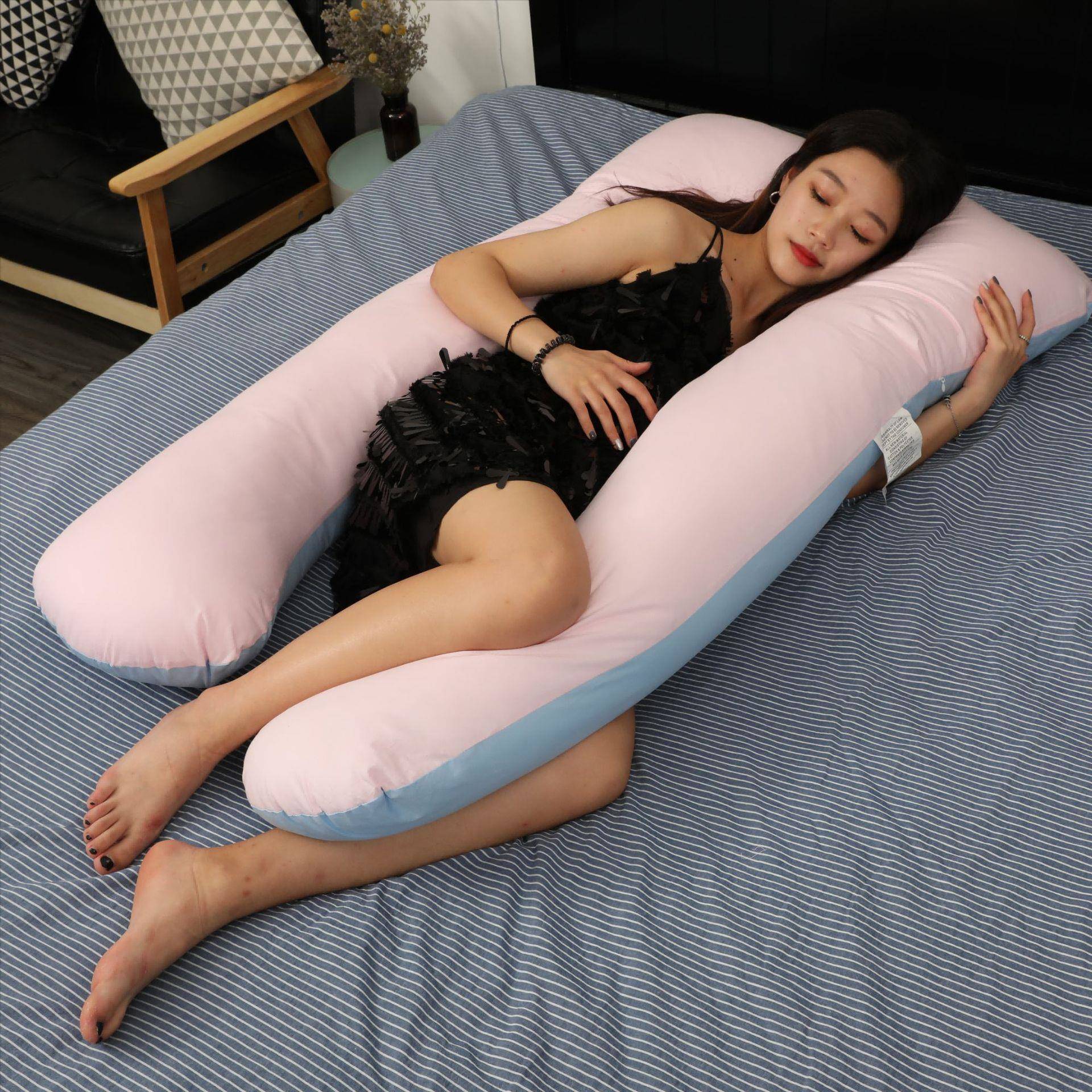 YU枕YUYF001X棉INJIE全U型孕妇枕护腰侧托睡腹芯