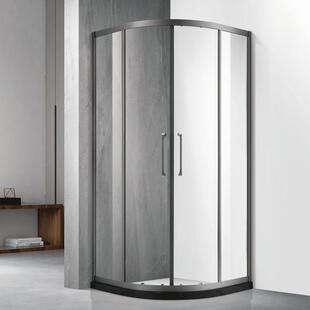 水盖钢化玻璃浴室防水密封玻璃淋浴房家用移门欧挡卫生间现QUP门