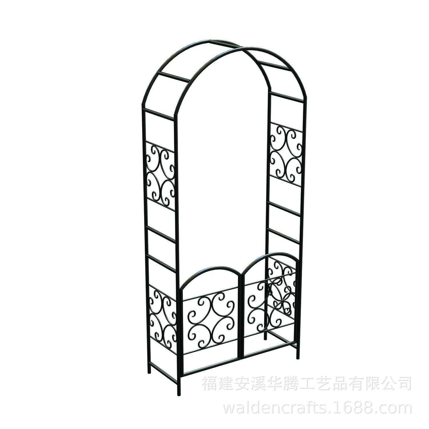 欧式户外庭院爬藤拱门花架
