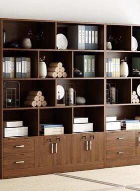 博古架现代简约客厅断茶柜多宝阁QFD摆放架柜收纳柜子展示柜隔置