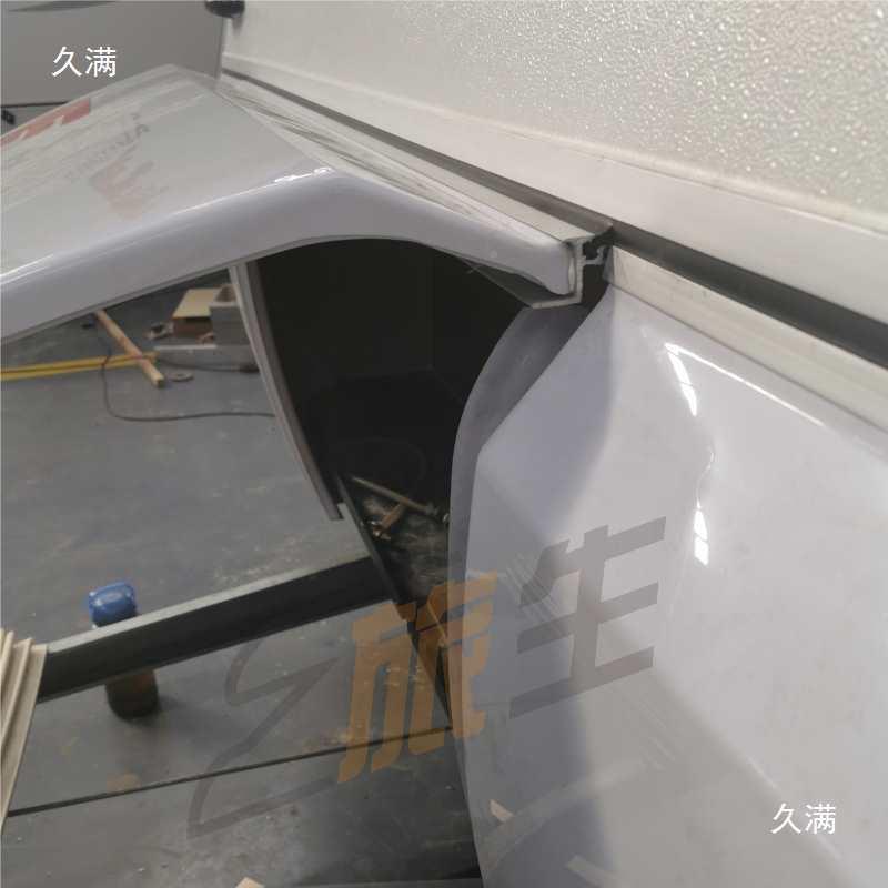 房车露营橡车胶链侧W060106边门铝金合铰链前置工具箱舱铰门合页