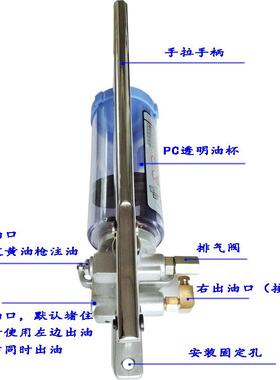 LS滑G-0580手动油泵EUE冲床手摇润泵黄油泵加油泵油器油注脂浓油
