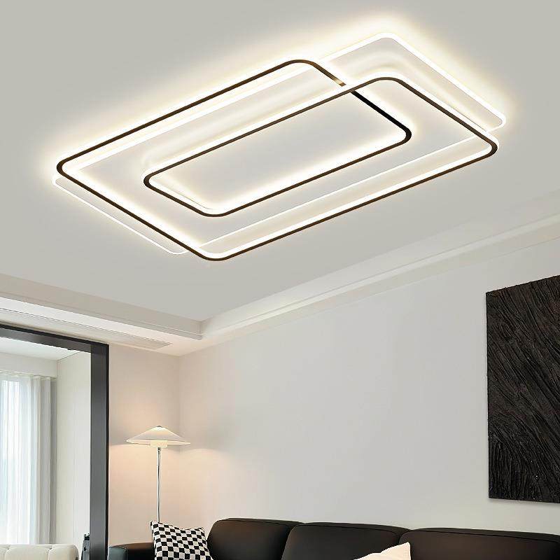 2025新款主灯年客320吸顶厅灯现代室简约大气大灯led卧广东中山灯