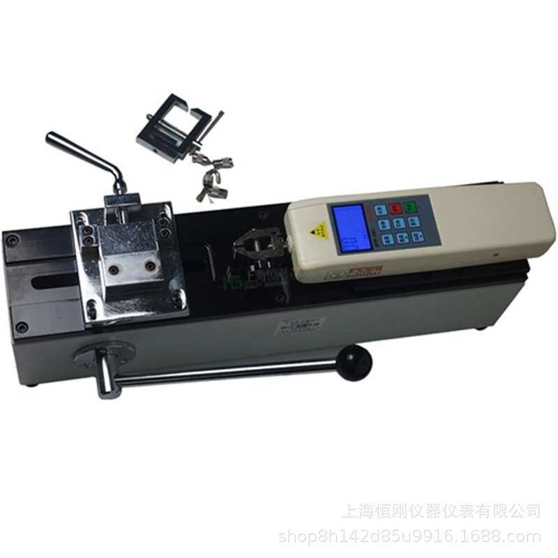卧式线束拉力测试台 20N线束端子拉力检测机 端子压接线芯拉力机