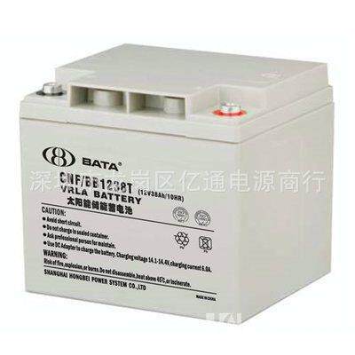 BATA鸿贝铅酸蓄电池FM/BB1224T应急电源12V24Ah轨道交通 质保一年