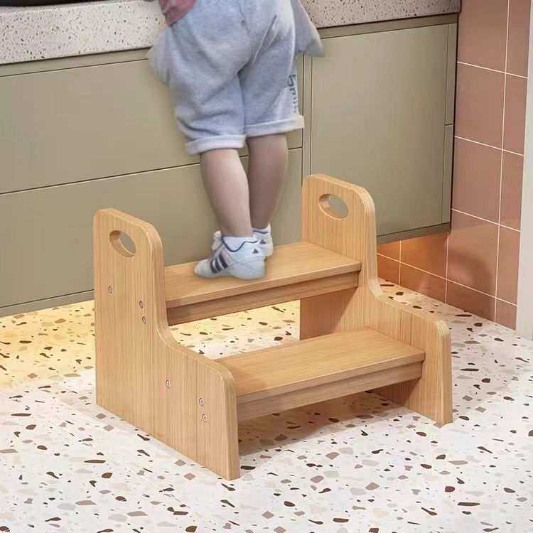 儿童踩脚凳楼梯垫脚踏凳子垫脚凳登高厨房洗衣机增高凳台阶凳二层