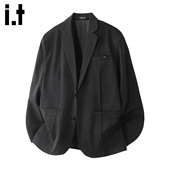 2026春季 外套男士 FIVECM高级感垂感翻领西装 宽松百搭上衣 5cm