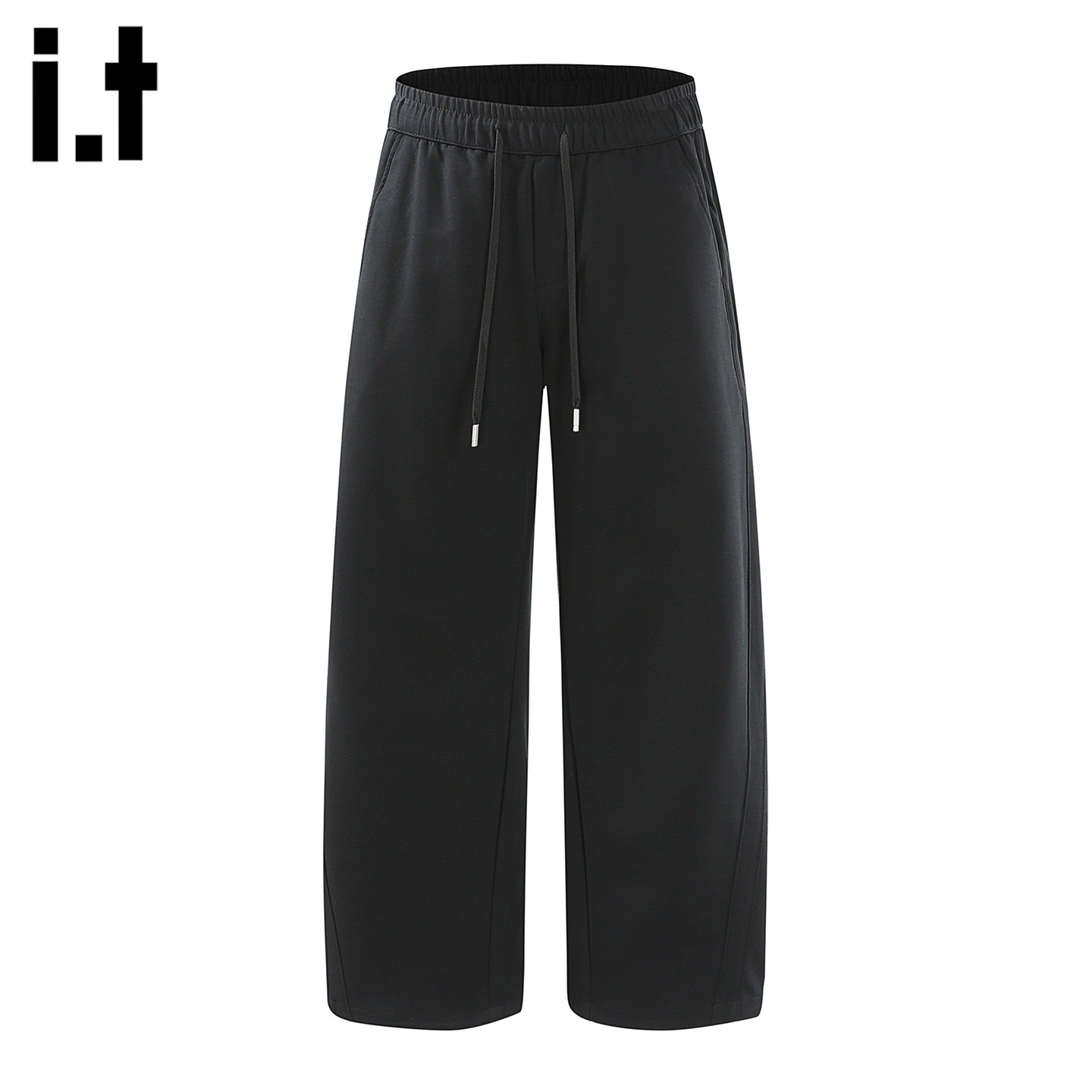 it：fivecm美式抽绳弯刀卫裤男款春季新款宽松慵懒阔腿垂感休闲裤,男装,休闲裤,淘宝优惠券,粉丝福利购,淘宝优惠卷