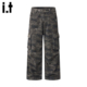 5cm 男秋季 FIVECM美式 复古迷彩工装 裤 高街潮牌痞帅宽松牛仔裤