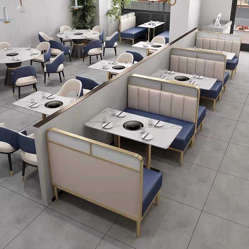 厂家 火锅店岩板餐桌烤肉电磁炉一体桌不锈钢商用靠墙卡座沙发,3C数码配件,摄像机配件,淘宝优惠券,粉丝福利购,淘宝优惠卷