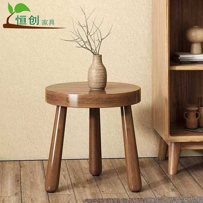 实木小凳子家用加厚板凳客厅沙发脚踏凳子原木圆凳门口换鞋凳圆形,3C数码配件,摄像机配件,淘宝优惠券,粉丝福利购,淘宝优惠卷