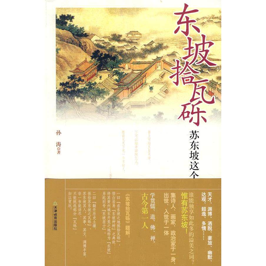 正版图书 东坡拾瓦砾 孙涛 天津教育出版社