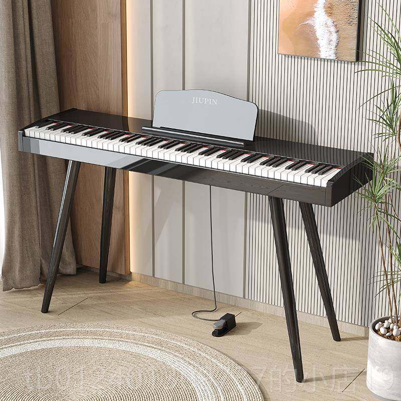 高档九品可携式电琴88键重锤家用专业检定考试幼子师质初学电子者