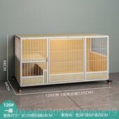 高档室猫笼别墅超大自由空间育家用猫笼子内繁带猫咪华豪猫舍实木