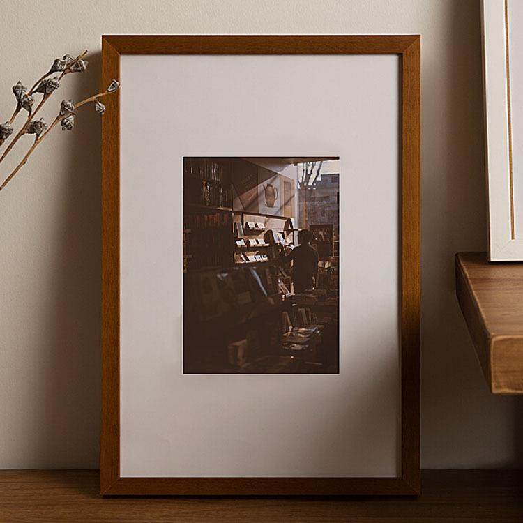 画展实木大相框挂墙20寸24寸36寸16来图任意尺寸装裱画框外框框架