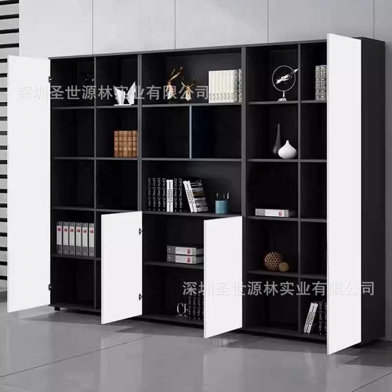 办公室文件柜木质储物高柜子办公家具分层隔板板式书柜档案资料柜,3C数码配件,摄像机配件,淘宝优惠券,粉丝福利购,淘宝优惠卷