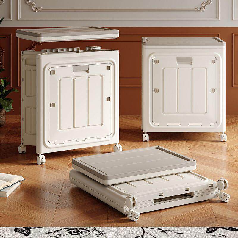 双开门衣服收纳整理箱箱柜容量超收纳箱大家用翻盖带大轮衣物被子