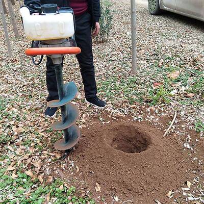 FVR多能功油种坑树挖坑机农用汽油钻孔机汽中型植树挖机