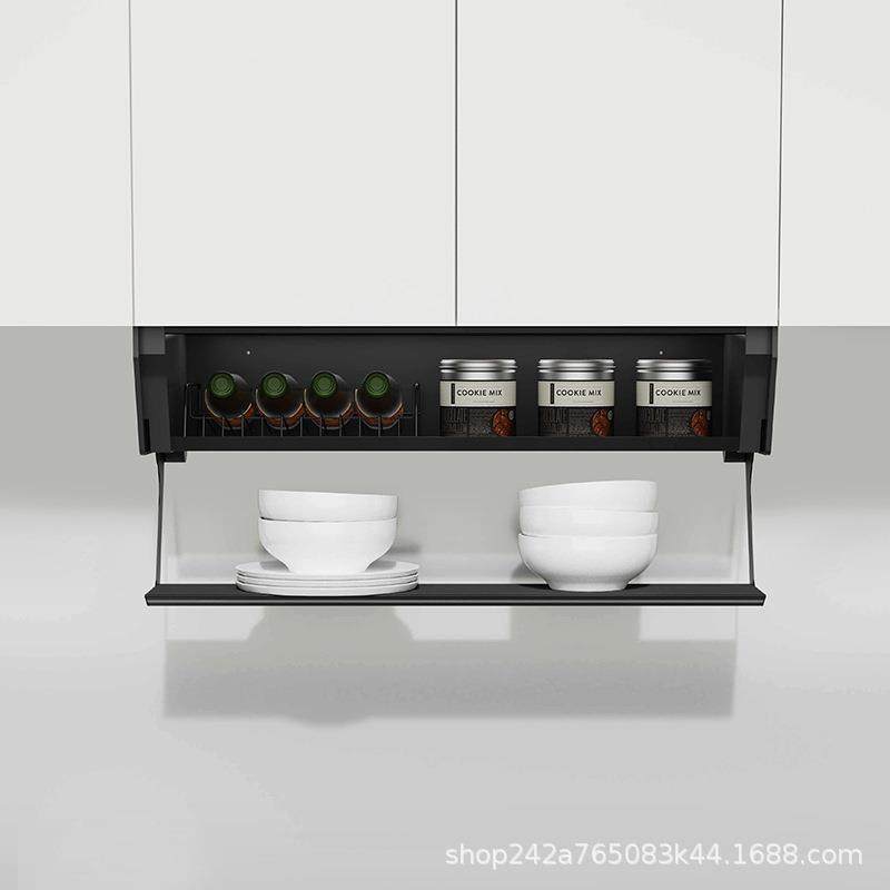 厨房吊柜架折叠置物下拉式双层降伸缩升备无品牌/菜调料架碗碟储,家装主材,拉篮,淘宝优惠券,粉丝福利购,淘宝优惠卷