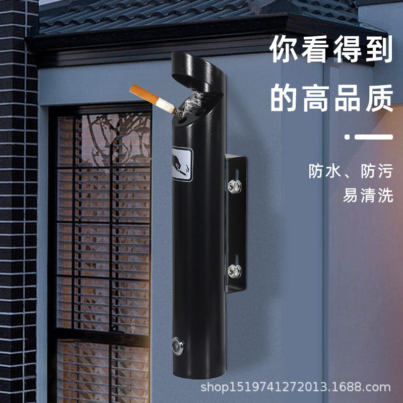 现货不锈钢户外立式烟灰柱