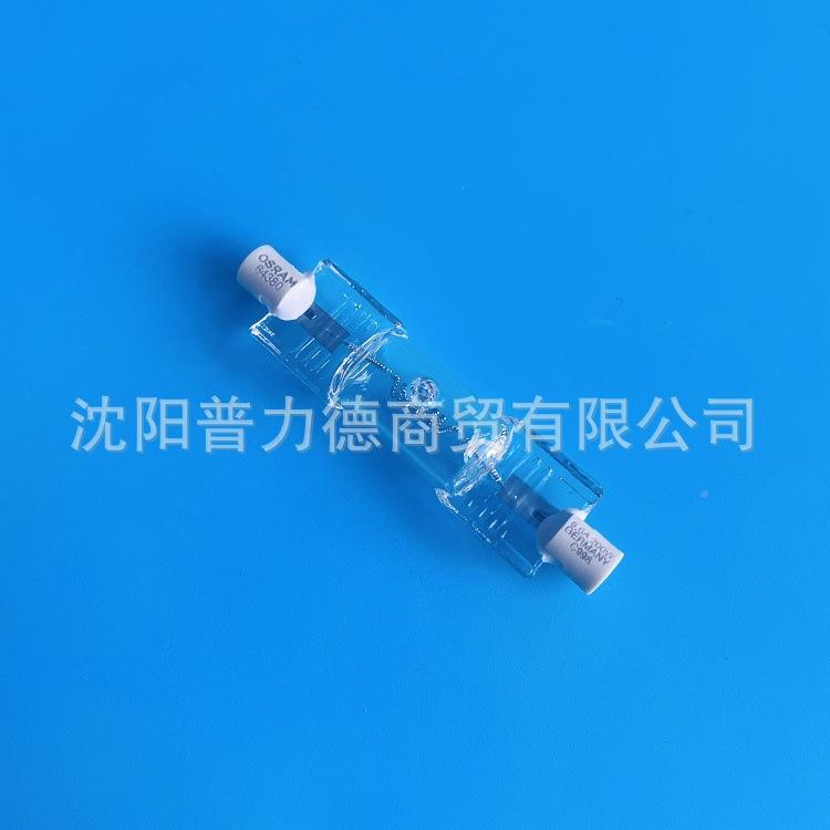 OSRAM/欧司6438朗0碘管6.656259A20钨0WR双端卤钨灯管7S灯头