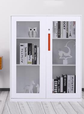 办公料室文件柜矮铁皮柜柜档案存放柜资柜打印放机置柜钢制隔PLX-