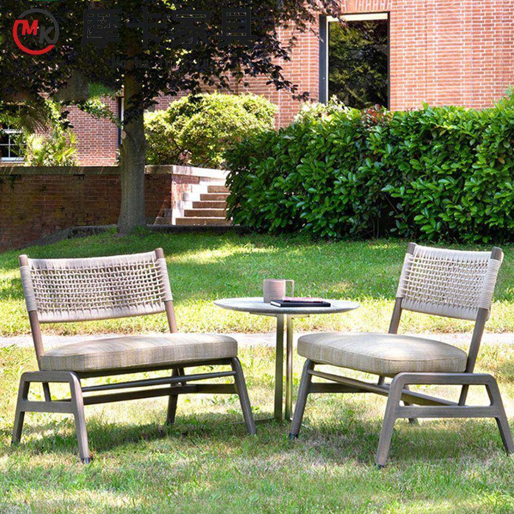 户外椅餐桌椅藤编沙藤发庭院休沙发阳台花园椅闲设计咨询客服师户