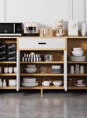 餐边柜酒柜碗柜代简约家微厨房灶台茶水柜客厅用靠墙波12608炉置