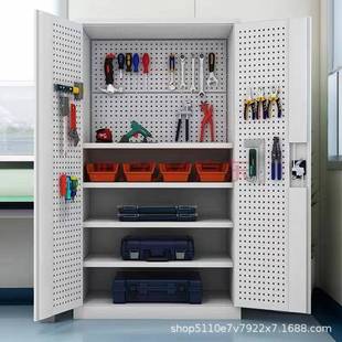 加厚五金工业动级重型工39879具柜车收间工厂收纳挂带板对开移储