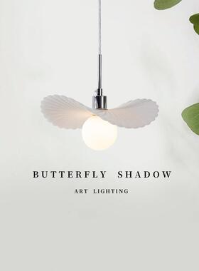 服户红奶油风卧25691室床头小吊灯草帽艺术创意入玄关装店吧网台