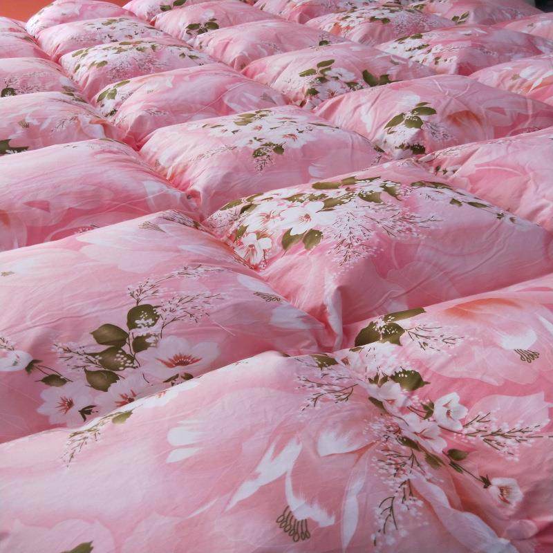 全棉支贡缎磨毛防绒活性印花羽绒被6被0壳用半96号花型成品床笠款