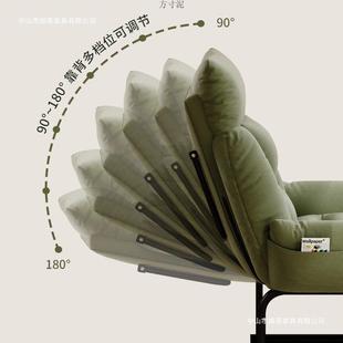 躺椅办公室午休睡叠折床家用懒休闲可躺可坐两用电LSH脑椅人沙午