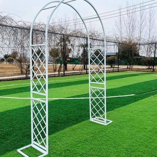 ft外拱花架爬藤架式网格爬藤花架户384花园欧植物攀爬架月季门拱