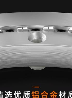 餐桌转盘铝合金底承座用理石实木圆桌玻家璃桌大子转芯轴旋转MXB