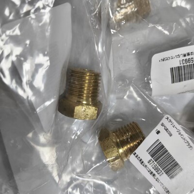 Koyo 光洋 SPG82008 黄铜接头，-20~150℃宽温适用，2.0Mpa 耐压