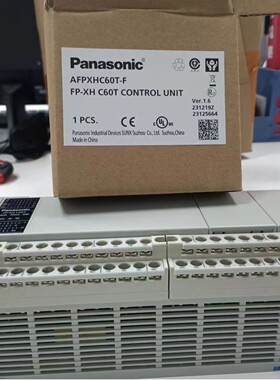 Panasonic松下6轴控制PLC AFPXHC60T,FP-XH系列可编程控制器
