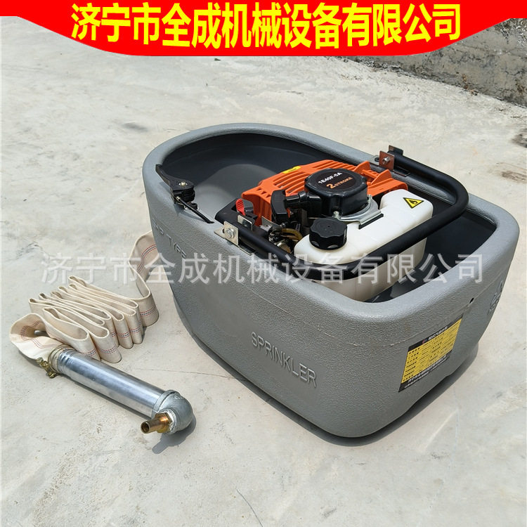 消防救援船式汽油水泵 漂浮船型农用自吸抽水泵 1.5寸汽油喷灌机