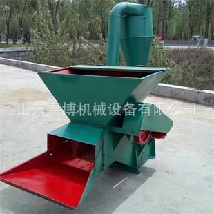 秸秆打糠机 卧式 540型锤片式 粉碎机 自动进料拖拉机牵引 锤片式