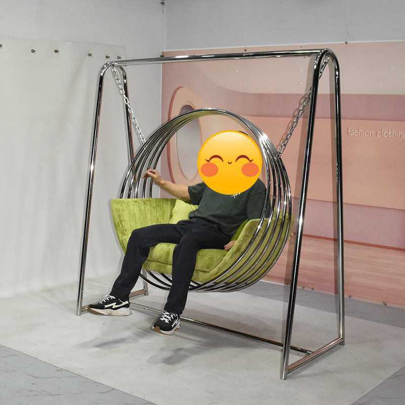 客厅沙发椅高级感吊椅阳台吊床鸟巢不锈钢荡摇摇椅休闲室内秋千椅,模玩/动漫/周边/娃圈三坑/桌游,模型制作工具/辅料耗材,淘宝优惠券,粉丝福利购,淘宝优惠卷