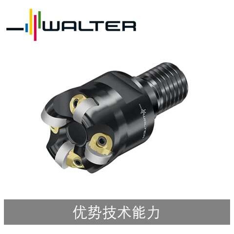 瓦尔特刀片式铣刀,M2472 带圆刀片的仿形铣刀 陶瓷刀片