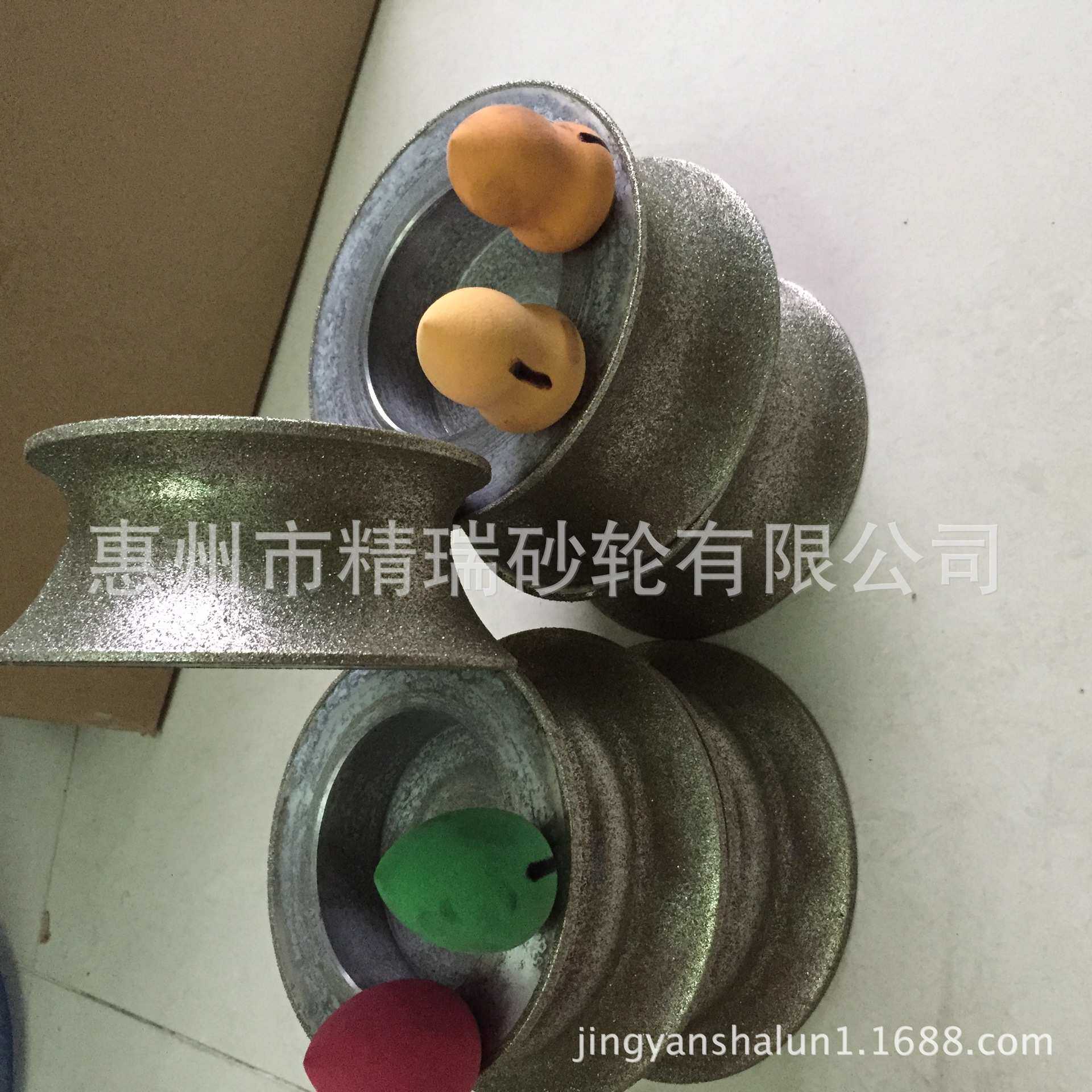 修磨EVA水扑绵砂轮,葫芦成型砂轮,异形EVA海绵抛光成型金刚石砂轮