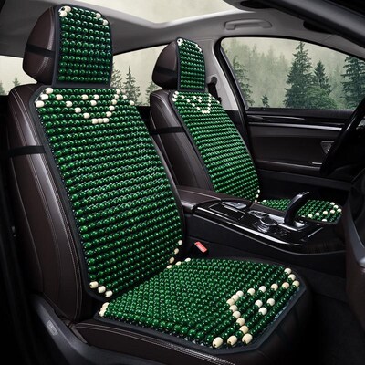 汽车座垫夏季凉垫单片小车货车座椅垫通风木珠车垫子夏天专用坐垫